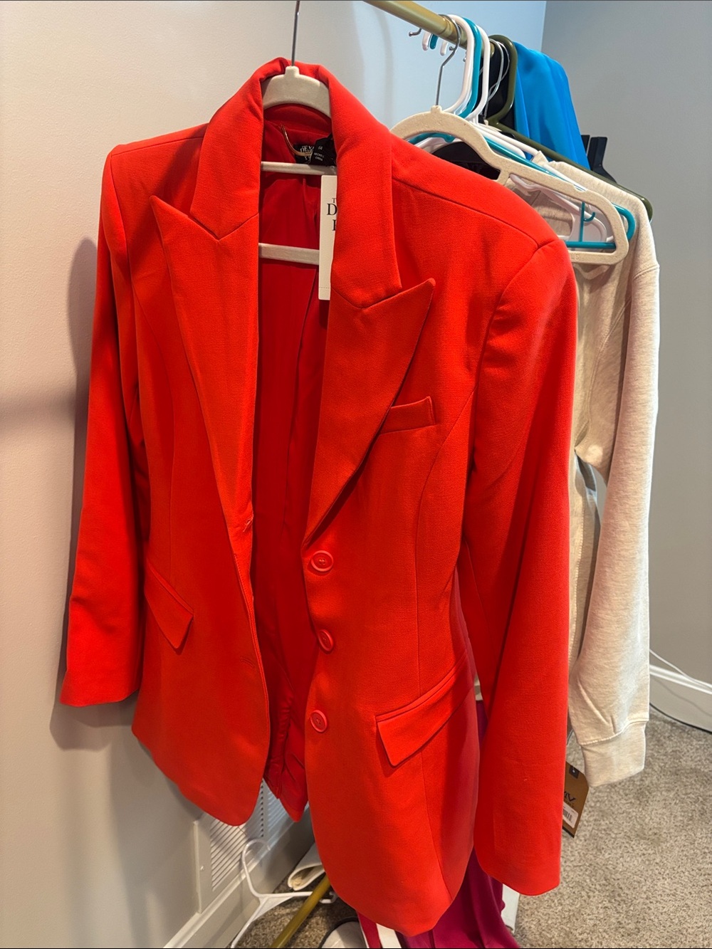 Pant Suit Tailored Single-Breasted Blazer & pants